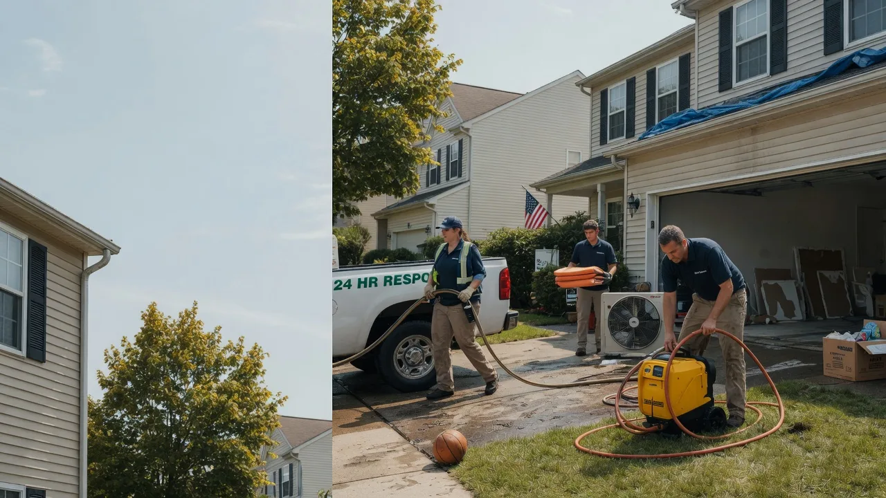 Emergency Water Damage Restoration in Moundsville, WV near me